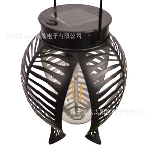Lampe solaire à LED en métal pour extérieur, décoration de jardin, résistante à l'eau, autoportante, 6V DC, alimentée par énergie solaire mono Si - Product Image 5