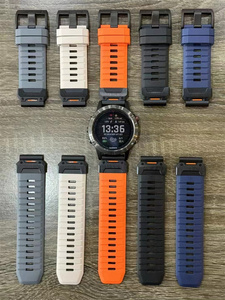Bracelet en fluororubber pour montre connectée <span class=keywords><strong>Garmin</strong></span> Fenix 8 E 7X <span class=keywords><strong>7</strong></span> Pro <span class=keywords><strong>Epix</strong></span> Pro Gen 2 Enduro 3 QuickFit 22 mm 26 mm - Product Image 4