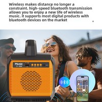Alimentation Audio Intelligente Bluetooth 200W 220V/110V pour Camping Extérieur avec USB et Batterie Externe (Plomb-Acide)