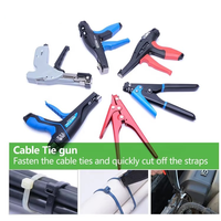 Alta calidad 200mm autoblocante plástico Zip Tie Wire Tie Wrap Nylon resistente al calor bridas para Bundle Cables Wire
