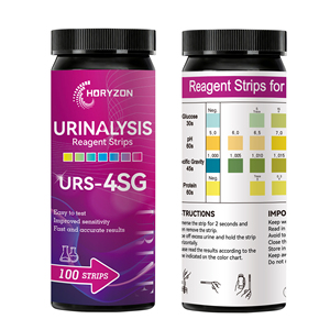 Buen <span class=keywords><strong>Precio</strong></span>, <span class=keywords><strong>Tiras</strong></span> Reactivas <span class=keywords><strong>para</strong></span> Análisis de Orina con 4 Parámetros, <span class=keywords><strong>para</strong></span> <span class=keywords><strong>Glucosa</strong></span>, pH, Proteínas y Gravedad Específica, Hechas en China - Product Image 4