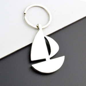 Porte-clés Mini Ancre de Bateau Personnalisé Style Vintage, Cadeau Créatif en Métal Tendance avec Sérigraphie - Product Image 3