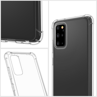 Coque de téléphone portable Samsung, étui cristal Transparent en Tpu pour Galaxy S9, S20, S21 Ultra