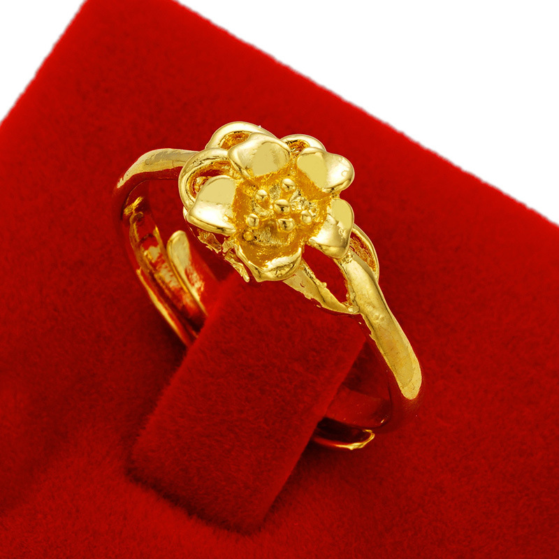 แหวนดอกไม้ goldenJ2306