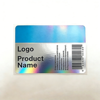 Étiquettes personnalisées pour flacons de peptides 2ml/3ml/5ml, effet holographique couleur, autocollants PVC résistants à la chaleur et imperméables, personnalisation complète des étiquettes et des boîtes.