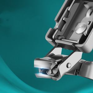 Cortaúñas Plegable de Acero Inoxidable, Cortaúñas Giratorio para Uñas de los Pies y de las Manos, Herramienta de Manicura, Llavero, para Equipaje - Product Image 5