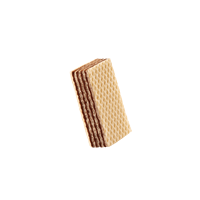 Venta al por Mayor de Waferinis de Cacao Italianos Cabrioni, Galletas Wafer Rellenas de Chocolate Crujiente y Dulce - Bolsa de 400gr