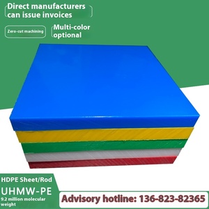 PE Board Processing Wear-Resistant Ultra-High Molecular Weight <strong>Polyethylene</strong> <strong>Guide</strong> Rail White UHMW Black Yellow Blue HDPE - Product Image 3