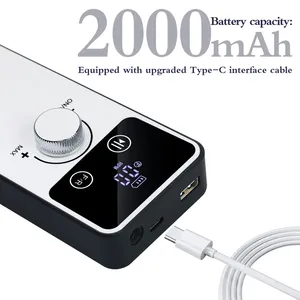 Taladro Eléctrico para Uñas de 45000 RPM, Inalámbrico, Recargable, con Certificación CE, para Uso en Salón y Hogar, Kit de Manicura con 6 Puntas de Pulido - Product Image 6