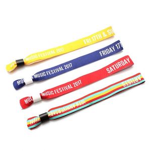 Bracelet en tissu VIP pour événements sportifs, avec ruban, directement de l'usine - Product Image 2