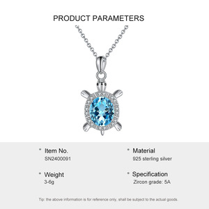 Oem personalizado Moda Hiphop joyería solitario <span class=keywords><strong>Franco</strong></span> 925 Cadena de plata esterlina tortuga serpiente cadena Rosario collar Cz circón - Product Image 4