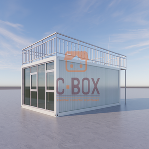 Biệt thự cho thuê tạm thời bên bờ biển đơn giản nhà CONTAINER mô-đun chi phí thấp nhanh chóng lắp ráp biệt thự di động vi phòng - Product Image 6