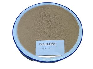 China productos químicos <span class=keywords><strong>FeCo3</strong></span> Carbonato de hierro 38% carbonato ferroso 99% grado de la alimentación CAS 563-71-3 - Product Image 2