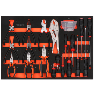 Ensemble d'outils de haute qualité de 171 pièces, tiroir, outil de fixation Eva, douille hexagonale 3/8 1/4, clé à cliquet, ensemble d'outils remplaçable, <span class=keywords><strong>support</strong></span> - Product Image 4