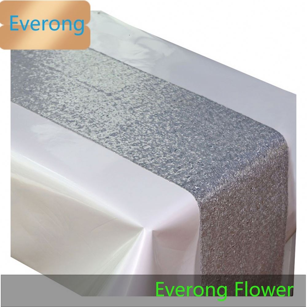 Стол-бегун LGS027, блестящий, Свадебная вечеринка, розовое золото, блестки, фото, 100 шт., цельный полиэстер/хлопок