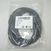 Fabrication de câbles PS-2 claviers à ressort spiralé de transfert de données PS2 à rj45 10p10c Y usb Cable 3m pour lecteur de codes-barres