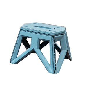 Sgabello pieghevole in plastica per carichi pesanti per campeggio all'aperto - Product Image 6