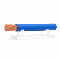 Câbles électriques HuaQi BVR en cuivre flexible PVC 4 mm pour le câblage de bâtiments résidentiels, conducteur en cuivre pur, câble de ligne électrique
