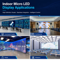 Layar LED Indoor P2.5 P2 Ultra HD 4K/8K HDR10+ Video Wall Tanpa Sambungan untuk Ruang Konferensi, Gereja, Panggung & Periklanan