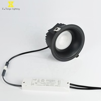 Spot encastré LED COB commercial pour hôtel, usage intérieur, 75 mm de découpe, Ra90, idéal pour salon et musée - Vente chaude