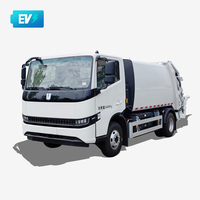 Camion compacteur de déchets électrique Geely 6 m³ 4x2 à compression bidirectionnelle, commande CAN, faible bruit, autonomie 260 km, fourni par l'usine