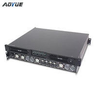 Puissant amplificateur de puissance numérique 1u 1700W son audio professionnel à 4 canaux