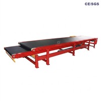 Système de chargement de conteneurs pour la manutention express de colis par élévateur hydraulique, vente directe usine, convoyeur télescopique