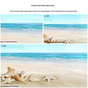짧은 비디오 촬영용 전문 영화 블루라이트 차단 휴대폰 와이드 스크린 프레임 변형 렌즈 1.55X - Product Image 4