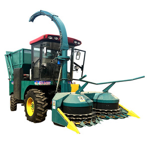 Multifunctional Combine <b>Harvester</b> For <b>Corn</b> Wheat Harvesting With Gear Drive Green Color - Product Image 4