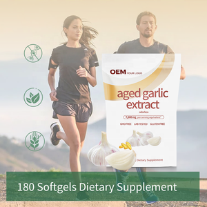 Extrait d'ail vieilli inodore haute puissance OEM 7500mg en gélules molles - Complément alimentaire pour la santé cardiaque et le soutien du cholestérol avec Allicine - Product Image 4