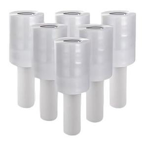 Film rétractable en plastique Huamaohengchun 4 po x 1000 pi, film plastique auto-adhésif haute résistance pour l'emballage et le déménagement - Product Image 1