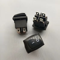 Interrupteur à bascule lumineux étanche 12 V-220V KCD1 carré rond de qualité supérieure 12 volts 24 volts
