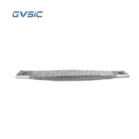 Pinces de connexion à sangle tressée en aluminium de haute qualité pour accessoires d'éléments chauffants SiC