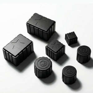 Bouchons ronds pour tubes, patins <span class=keywords><strong>de</strong></span> protection pour pieds <span class=keywords><strong>de</strong></span> meubles, tables et chaises, embouts <span class=keywords><strong>de</strong></span> tube ronds en <span class=keywords><strong>plastique</strong></span>, bouchons d'étanchéité pour trous, capuchons décoratifs - Product Image 1