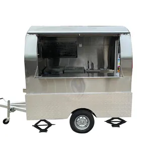 Chinese Supplier fast best selling products hot dog ice cream freezer mobile food trailer truck for sale