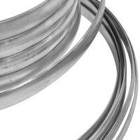 Fil d'acier galvanisé à froid, entièrement dur, sans paillettes, revêtu de zinc-aluminium, norme AISI, 2,4*3,0 mm, pour treillis de vignoble