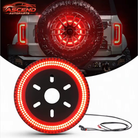 Rote LED-Ersatzreifenleuchte für Ford Bronco ab 2021 Vorder- und Seitenbeleuchtung Plug-and-Play Außenzubehör