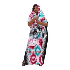 Vestido largo musulmán Abaya de alta calidad, <span class=keywords><strong>disfraz</strong></span> tradicional con capucha, Hijab, manga de murciélago, Ramadán islámico, para rezar, caftán - Product Image 1