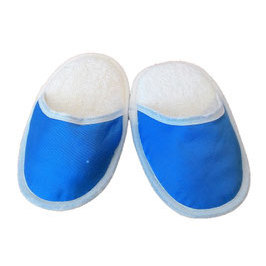 รองเท้าแตะเด็กผ้าสีฟ้า - Product Image 1
