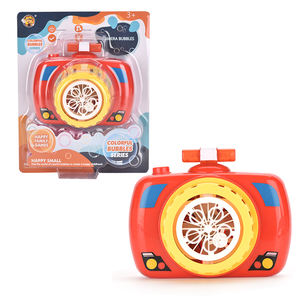 Zoll Großhandel elektrische Outdoor-Karton Kamera Bubble Machine Gebläse Little <span class=keywords><strong>Police</strong></span> Car Automatische Bubble Gun Spielzeug für Kinder - Product Image 2
