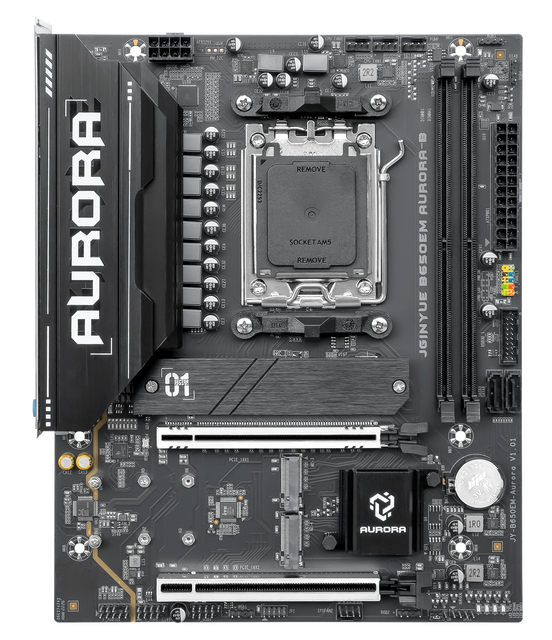 JGINYUE B650EM AURORA/AURORA-B Motherboard DDR5 M-ATX Supports Supports AM5 7000/8000/9000 Series Processors computer parts