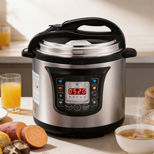 2026 110V 220V Stainless Steel Aluminum Inner Pot Multicooker 4L 5L Pressure Cooker Electric Household Use KC04017 - Product Image 1