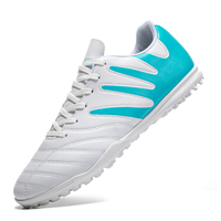 Nouvelles chaussures de futsal avec logo personnalisé, antidérapantes, chaussures de sport d'extérieur, semelle intérieure de football, unisexe, printemps, été, automne, hiver