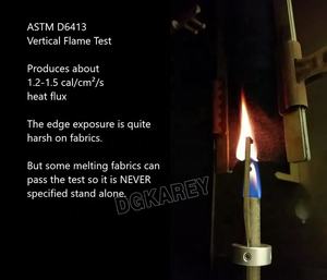 Giysi Kumaşı için Ön Hazneli Küçük Motor Tezgahı Dikey Yanma Test Cihazı - Product Image 4