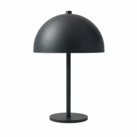 Lampe de table LED sans fil rechargeable, écologique, design champignon moderne, avec interrupteur à bouton-poussoir en fer, design simple, cadeau promotionnel en gros