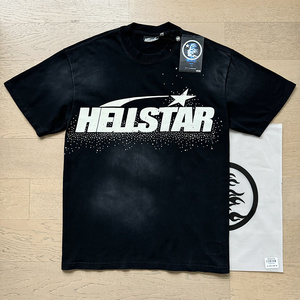 T-shirt da uomo Hell Stars di alta qualità 1.1 Tee NFC disponibile con etichette, in stock, 100% cotone, lavaggio acido, modello Star 1:1, dalla S alla XL - Product Image 2