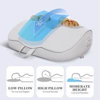 Coussin de massage portable pour le dos et les lombaires avec fonction de pétrissage, chaleur électrique, et massage Shiatsu pour le cou et les épaules