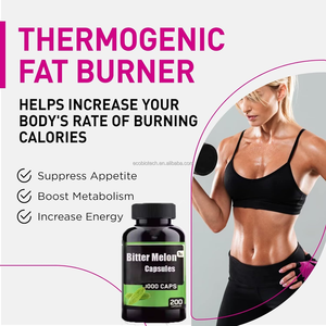 Cápsulas amargas do extrato do melão de Ausreson Suplemento do apoio do metabolismo da glicose Cápsulas amargas naturais do melão - Product Image 3