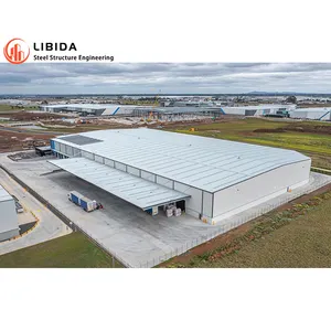 Portail Entrepôt industriel préfabriqué Matériaux de construction Bâtiments à structure en acier léger