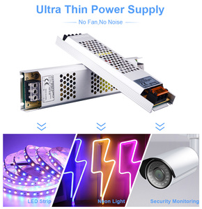 <span class=keywords><strong>Transformateur</strong></span> COXO 150 Watts pour éclairage <span class=keywords><strong>LED</strong></span>, affichage fin, 100W 300W 240W 24V 12V, alimentation <span class=keywords><strong>LED</strong></span> couleur pleine - Product Image 6